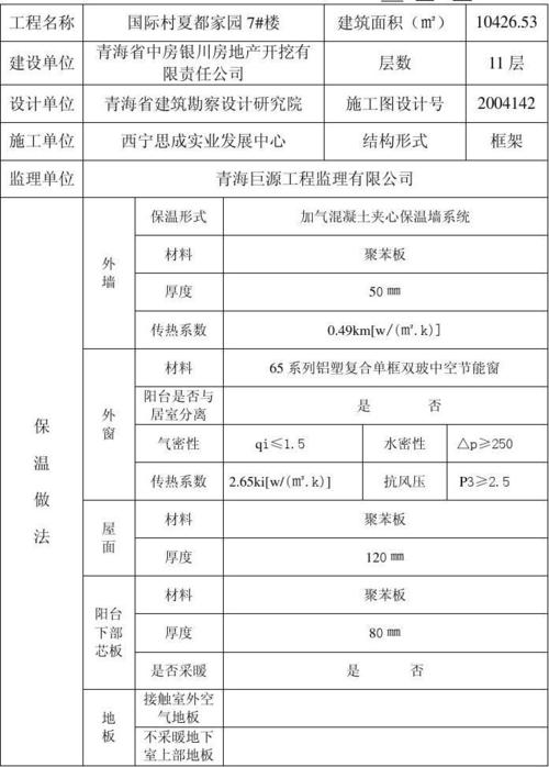 居住建筑节能标准